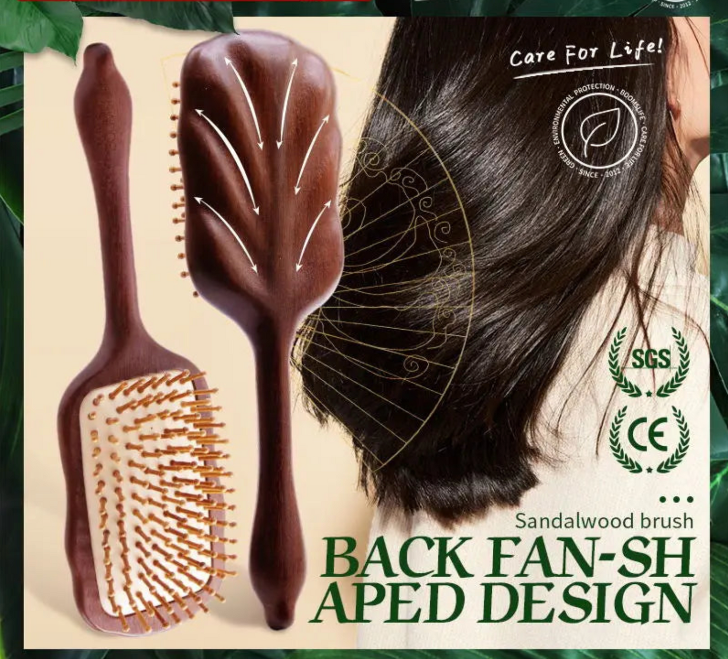 Sandalwood HairBrush